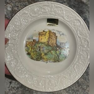 Vintage Blarney Castle Plate County Cork Ireland Carrigcraft